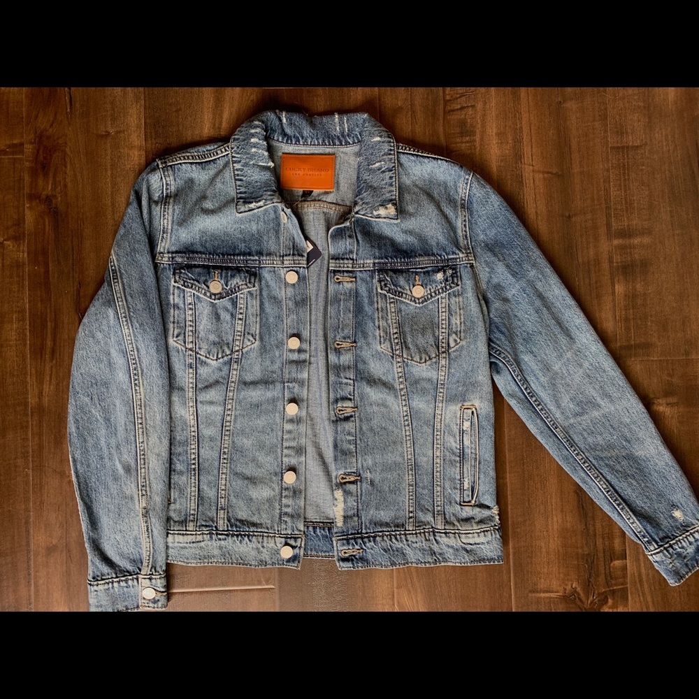 Brand New Lucky Brand Denim Jacket.